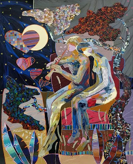 Musica Para El Alma 2019 31x25 Original Painting - Tadeo Zavaleta Musica Para El Alma 2019 31x25 Original Painting - Tadeo Zavaleta