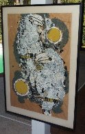 Hornbills 1970 Limited Edition Print by Karl Zerbe - 5 Hornbills 1970 Limited Edition Print by Karl Zerbe - 5