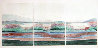 Big Country Triptych 1986 42x82 Huge Limited Edition Print by Renata Zerner - 0