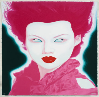 Chinese Portrait No.38 2008 Limited Edition Print - Feng Zhengjie Chinese Portrait No.38 2008 Limited Edition Print - Feng Zhengjie
