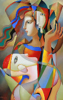 Silent Talk 2016 32x44 Original Painting by Oleg Zhivetin - 0 Silent Talk 2016 32x44 Original Painting by Oleg Zhivetin - 0