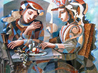 At the Table AP Limited Edition Print by Oleg Zhivetin - 0 At the Table AP Limited Edition Print by Oleg Zhivetin - 0
