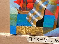 Red Sails 2018 30x40 Huge Original Painting by Oleg Zhivetin - 2 Red Sails 2018 30x40 Huge Original Painting by Oleg Zhivetin - 2