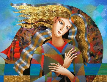 Red Sails 2018 30x40 Huge Original Painting - Oleg Zhivetin Red Sails 2018 30x40 Huge Original Painting - Oleg Zhivetin