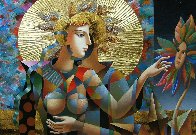 Three As One 2018 32x44 Original Painting by Oleg Zhivetin - 0 Three As One 2018 32x44 Original Painting by Oleg Zhivetin - 0