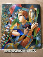 Three Faces 2018 35x30 Original Painting by Oleg Zhivetin - 1 Three Faces 2018 35x30 Original Painting by Oleg Zhivetin - 1