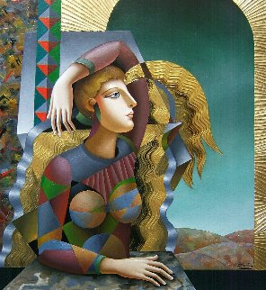 Great Emptiness 2018 40x30 Huge Original Painting - Oleg Zhivetin Great Emptiness 2018 40x30 Huge Original Painting - Oleg Zhivetin