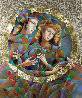 Two Flowers 52x62 Original Painting by Oleg Zhivetin - 0 Two Flowers 52x62 Original Painting by Oleg Zhivetin - 0