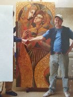 Angel Wings 2008 80x35 Huge Mural Size Original Painting by Oleg Zhivetin - 2 Angel Wings 2008 80x35 Huge Mural Size Original Painting by Oleg Zhivetin - 2