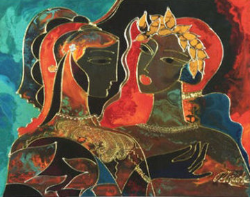 Conversation 2003 Limited Edition Print - Oleg Zhivetin Conversation 2003 Limited Edition Print - Oleg Zhivetin