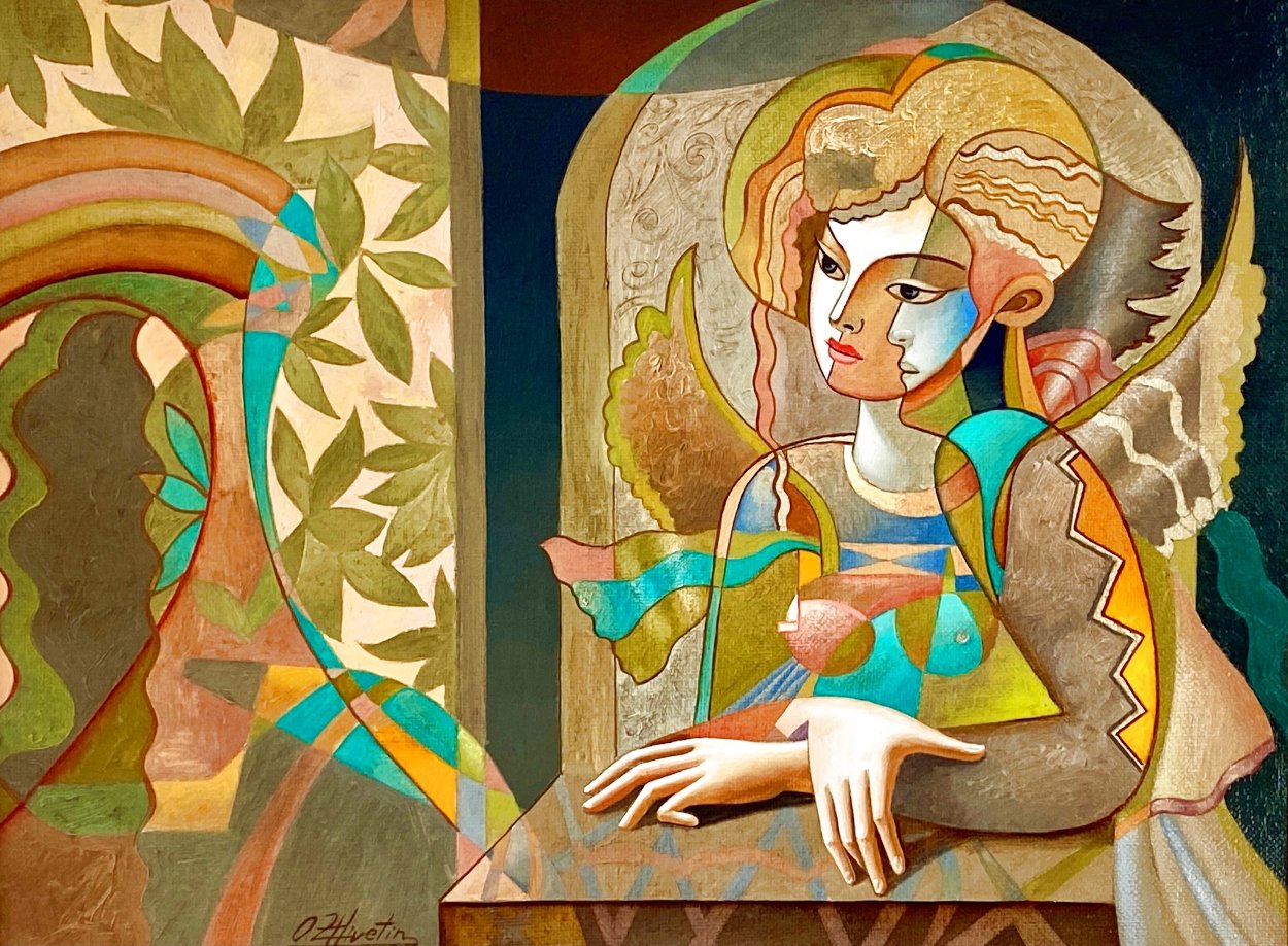 Oriental Dream 33x41 Huge Original Painting by Oleg Zhivetin Oriental Dream 33x41 Huge Original Painting by Oleg Zhivetin
