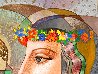 Flower Headdress 22x26 Works on Paper (not prints) by Oleg Zhivetin - 3