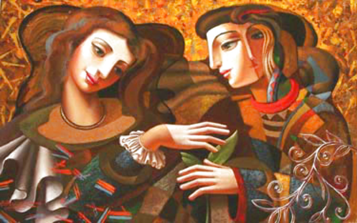 Sincerely 2007 Embellished - Huge Limited Edition Print by Oleg Zhivetin Sincerely 2007 Embellished - Huge Limited Edition Print by Oleg Zhivetin