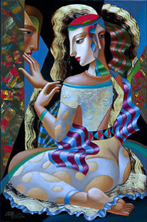 Man On Her Mind 2001 Embellished Limited Edition Print - Oleg Zhivetin Man On Her Mind 2001 Embellished Limited Edition Print - Oleg Zhivetin