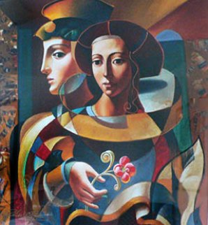 Renaissance Lovers 1998 Limited Edition Print - Oleg Zhivetin Renaissance Lovers 1998 Limited Edition Print - Oleg Zhivetin
