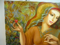 Girl's Party 30x60 Original Painting by Oleg Zhivetin - 2 Girl's Party 30x60 Original Painting by Oleg Zhivetin - 2