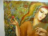 Girl's Party 30x60 - Painting Huge Original Painting by Oleg Zhivetin - 2