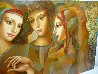Girl's Party 30x60 Original Painting by Oleg Zhivetin - 3 Girl's Party 30x60 Original Painting by Oleg Zhivetin - 3