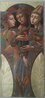 Chosen One 80x36 - Huge Mural Size Original Painting by Oleg Zhivetin - 2