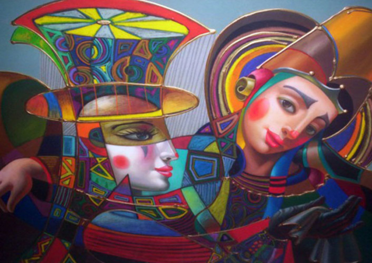 Colorful Circus 41x50 Huge Limited Edition Print by Oleg Zhivetin Colorful Circus 41x50 Huge Limited Edition Print by Oleg Zhivetin
