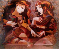Artist's Palette 1998 Limited Edition Print by Oleg Zhivetin - 0 Artist's Palette 1998 Limited Edition Print by Oleg Zhivetin - 0