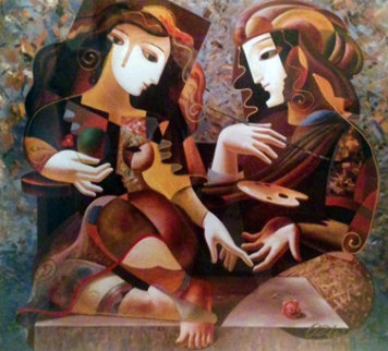 Artist's Palette 1998 Limited Edition Print - Oleg Zhivetin Artist's Palette 1998 Limited Edition Print - Oleg Zhivetin
