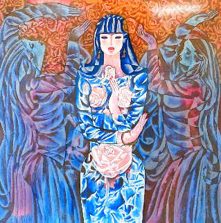 Goddess of the Roses 1989 Limited Edition Print - Ling Zhou