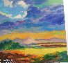 Cloudy Sky 2020 28x28 Original Painting by Memli Zhuri - 1