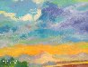 Cloudy Sky 2020 28x28 Original Painting by Memli Zhuri - 2