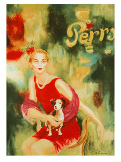 Mimi and Dog Alex 1994 Limited Edition Print - Joanna Zjawinska Mimi and Dog Alex 1994 Limited Edition Print - Joanna Zjawinska