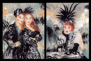 Moulin Rouge Suite of 2 1998 Limited Edition Print - Joanna Zjawinska Moulin Rouge Suite of 2 1998 Limited Edition Print - Joanna Zjawinska
