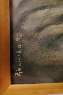 Untitled (Portrait of a Woman) Watercolor 1992 31x34 Huge Watercolor by Joanna Zjawinska - 2 Untitled (Portrait of a Woman) Watercolor 1992 31x34 Huge Watercolor by Joanna Zjawinska - 2