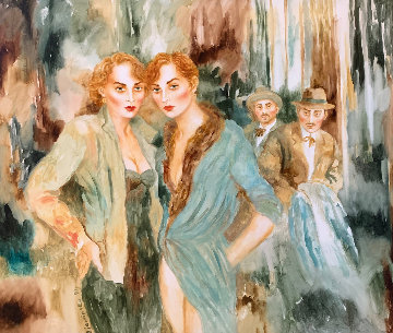 Satisfy This Hunger 1994 54x67 Original Painting - Joanna Zjawinska Satisfy This Hunger 1994 54x67 Original Painting - Joanna Zjawinska