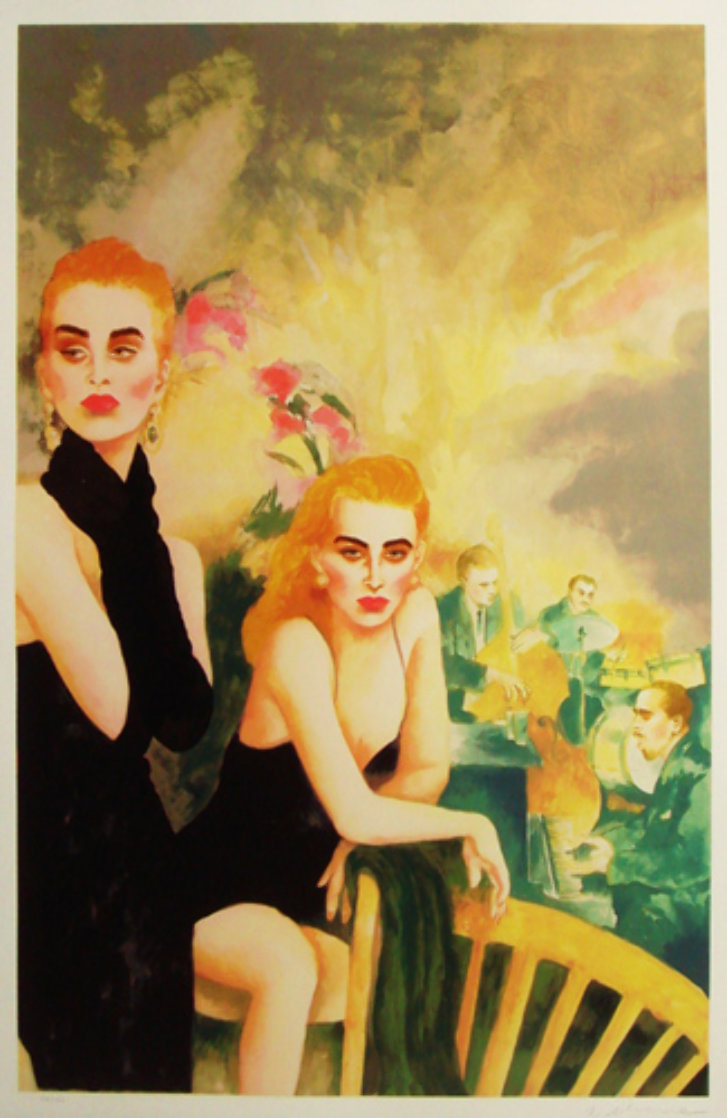 Bradley's 1991 Limited Edition Print by Joanna Zjawinska Bradley's 1991 Limited Edition Print by Joanna Zjawinska