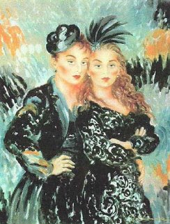 Lulu and Lili Limited Edition Print - Joanna Zjawinska Lulu and Lili Limited Edition Print - Joanna Zjawinska