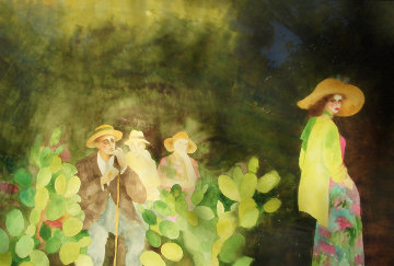 I'm Crazy for You Watercolor 1985 40x60 Watercolor - Joanna Zjawinska I'm Crazy for You Watercolor 1985 40x60 Watercolor - Joanna Zjawinska
