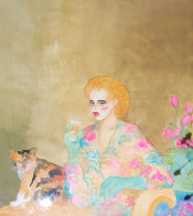 Who is Going to Bring Me Home? Watercolor 44x36 Super Huge Watercolor by Joanna Zjawinska - 0 Who is Going to Bring Me Home? Watercolor 44x36 Super Huge Watercolor by Joanna Zjawinska - 0