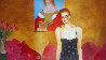 Who is That Girl? 1984 50x85 Original Painting by Joanna Zjawinska - 0 Who is That Girl? 1984 50x85 Original Painting by Joanna Zjawinska - 0