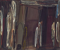 After She Wolfe 1992 55x68 Super Huge Original Painting by Larry Zox - 0 After She Wolfe 1992 55x68 Super Huge Original Painting by Larry Zox - 0