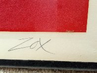Diamond Drill..... Scarlet AP 1971 Limited Edition Print by Larry Zox - 3 Diamond Drill..... Scarlet AP 1971 Limited Edition Print by Larry Zox - 3