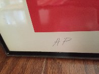 Diamond Drill..... Scarlet AP 1971 Limited Edition Print by Larry Zox - 7 Diamond Drill..... Scarlet AP 1971 Limited Edition Print by Larry Zox - 7