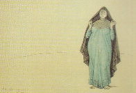 Impressions of Egypt Suite of 10 1982 Limited Edition Print by Francisco Zuniga - 9 Impressions of Egypt Suite of 10 1982 Limited Edition Print by Francisco Zuniga - 9