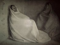 Dos Mujeres Sentadas (Two Seated Women) 1978 Limited Edition Print by Francisco Zuniga - 0 Dos Mujeres Sentadas (Two Seated Women) 1978 Limited Edition Print by Francisco Zuniga - 0