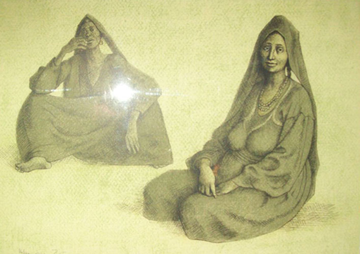 Two Women Limited Edition Print by Francisco Zuniga Two Women Limited Edition Print by Francisco Zuniga