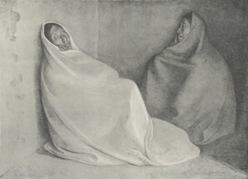 Dos Mujeres Sentadas Limited Edition Print - Francisco Zuniga Dos Mujeres Sentadas Limited Edition Print - Francisco Zuniga