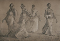 Mujeres Caminando II 1982 Limited Edition Print by Francisco Zuniga - 0
