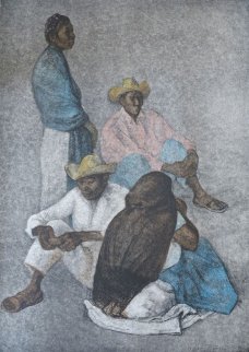 Campesinos 1980 Limited Edition Print - Francisco Zuniga Campesinos 1980 Limited Edition Print - Francisco Zuniga