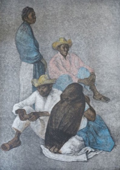 Campesinos 1980 Limited Edition Print by Francisco Zuniga Campesinos 1980 Limited Edition Print by Francisco Zuniga