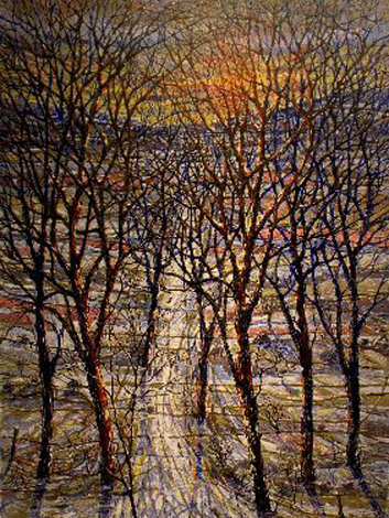 Winter Trees Limited Edition Print - Bruno Zupan
