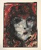 Untitled Portrait of a Woman 1976 32x26 Works on Paper (not prints) by Anatoly Zverev - 2